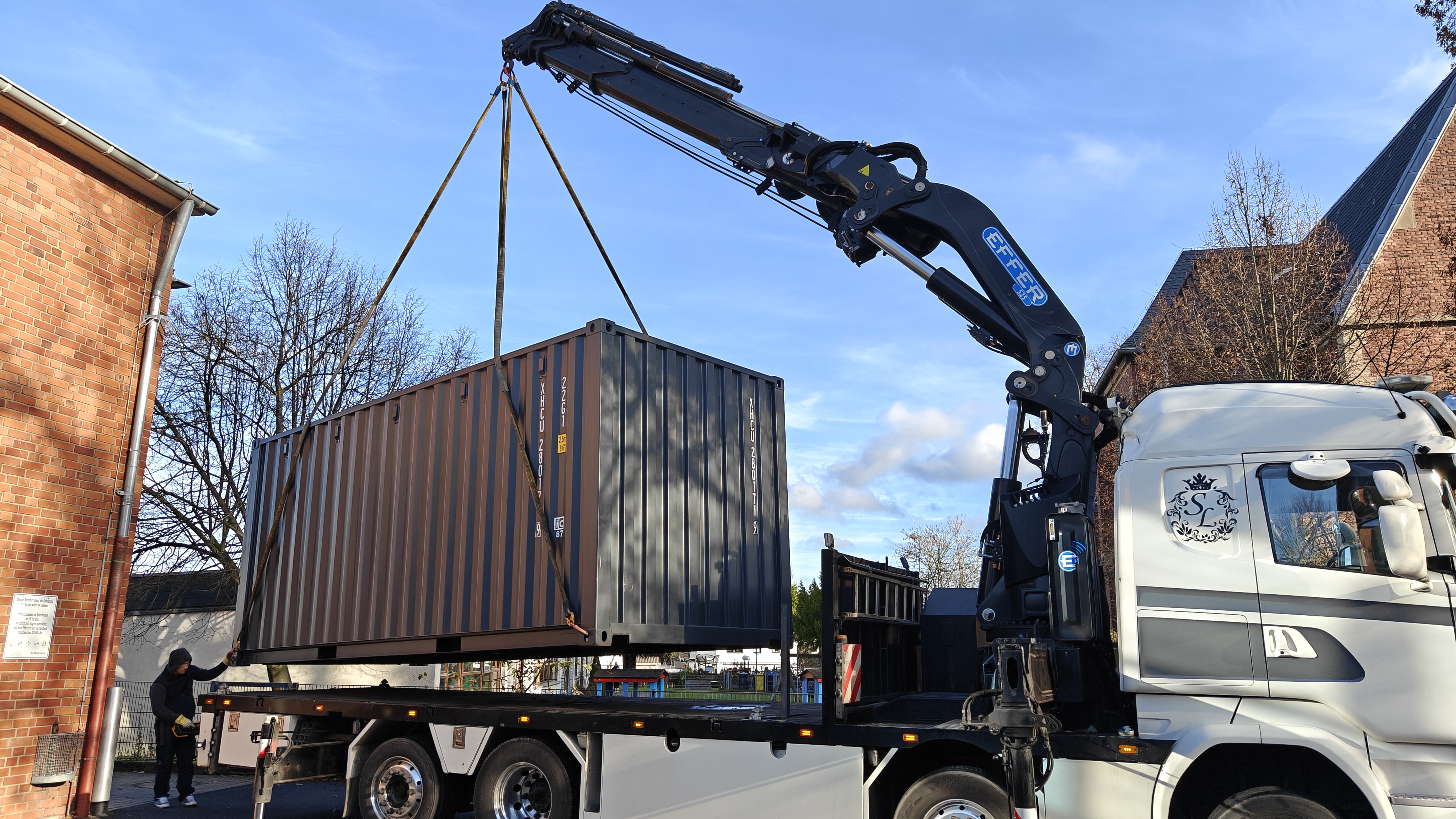 Container für die KiTa